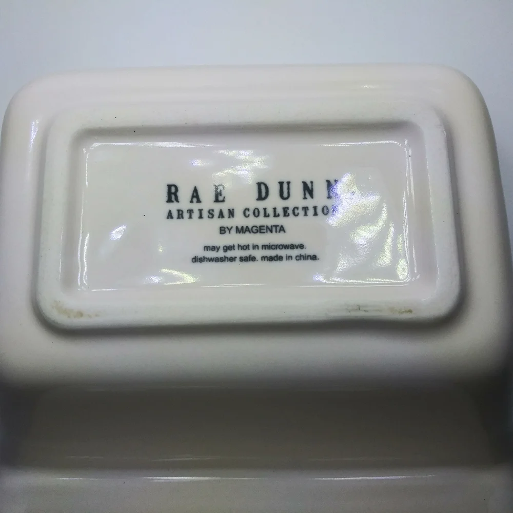 Rae Dunn "Eat & Yum" dish - Picture 4 of 4